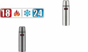 THERMOS Isolierflasche Light & Comp act, silber, 0,75 Liter (6463128)