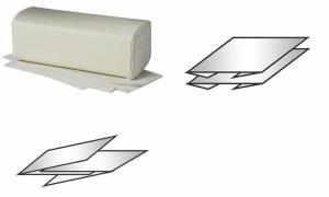 Fripa Handtuchpapier ECO, 250 x 330 mm, C-Falz, weiß (6470065)