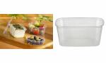 STARPAK Verpackungsbecher eckig, oh ne Deckel, 125 ml...