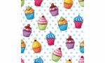 PAPSTAR Motivservietten Cupcakes, 330 x 330 mm (6482736)