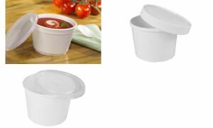 STARPAK Suppenbecher rund To Go, weiß, 350 ml (6485372)