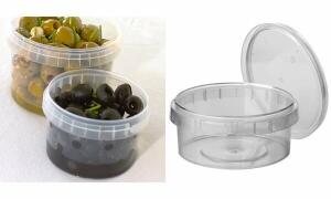 STARPAK Feinkost-Becher, rund, 770 ml, transparent (6486540)