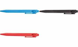 HYGOSTAR Druckkugelschreiber DETECT , detektierbar, schwarz (6495317)