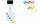 RAPESCO Foldback-Klammern, Breite: 19 mm, farbig sortiert (65800178)