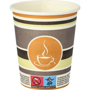 STARPAK Hartpapier-Kaffeebecher To Go, 0,2 l (6590128)
