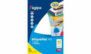 agipa Universal-Etiketten, 11 x 30 mm, weiß (66000007)