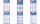 agipa Buchetiketten, weiß/blau, 34 x 75 mm, liniert (66000035)