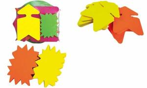 agipa Symbol-Etiketten Pfeil, gel b/orange, 240 x 320 mm (66000273)