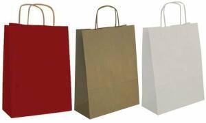 agipa Papiertragetasche - aus Kraft papier, groß, braun (66000284)