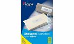 agipa Universal-Etiketten, 63,5 x 7 2 mm, weiß...