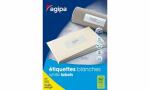 agipa Universal-Etiketten, 51 x 33, 8 mm, weiß,...