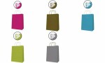 agipa Papiertragetasche - aus Kraft papier, mittel,...