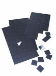 Franken Magnetplatte, 20 mm x 2 cm, 1 mm, schwarz