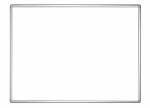 FRANKEN Weißwandtafel PRO, emaillie rt, 600 x 450 mm (70010242)
