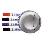 FRANKEN Markerhalter für 4 Marker, inkl. Tafellöscher (70010359)