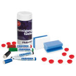 FRANKEN Starter-Set für Magnettafel, Schreib- und Rastertafeln