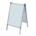 FRANKEN Kundenstopper Outdoor Pro - A1, silber