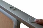 FRANKEN Standbeine für Tafel-System PRO, höhenverstellbar (70010573)