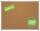 FRANKEN Korktafel U-Act! Line, 800 x 600 mm, braun (70010585)