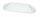 FRANKEN Tafellöscher U-Act! Line, ( B)130 x (T)40 x (H)35 mm (70010596)
