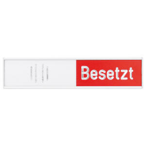 FRANKEN Hinweisschild Frei-Besetzt , (B)102 x (H)27,4 mm (70010614)
