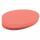 Franken Moderationskarte - Oval, 190 x 110 mm, rot, 500 Stück