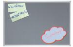 FRANKEN Textiltafel X-tra!Line, 600 x 450 mm, grau (70010838)