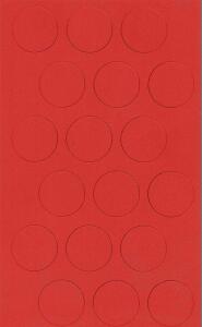 FRANKEN Magnetsymbol Kreis, Durch messer: 20 mm, rot (70010896)