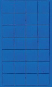 FRANKEN Magnetsymbol Quadrat, 20 x 20 mm, blau (70010931)