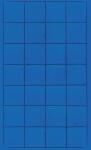 FRANKEN Magnetsymbol Quadrat, 20 x 20 mm, blau (70010931)