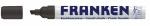 FRANKEN Kreidemarker, Strichstärke: 2-5 mm, schwarz (70011027)
