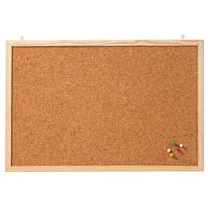 FRANKEN Korktafel Memoboard, 600 x 400 mm, braun (70011077)