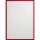 FRANKEN Magnet-Tasche / Dokumentenh alter, DIN A4, rot (70011226)