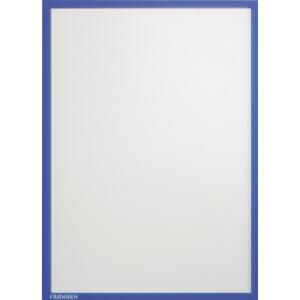 FRANKEN Magnet-Tasche / Dokumentenh alter, DIN A4, blau (70011228)