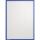 FRANKEN Magnet-Tasche / Dokumentenh alter, DIN A4, blau (70011228)