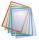 FRANKEN Magnet-Tasche / Dokumentenh alter, DIN A4, orange (70011230)