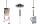 Securit Absperrsystem CLASSIC - Pfo sten, chrom (70020250)
