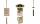 Securit Absperrsystem CLASSIC - Sei l, weiß / gold (70020271)