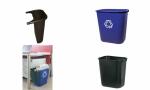 Rubbermaid Papierkorb, 26,6 Liter, rechteckig, PE,...