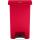 Rubbermaid Tret-Abfalleimer Slim Ji m, 50 Liter, rot (71240029)