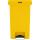 Rubbermaid Tret-Abfalleimer Slim Ji m, 50 Liter, gelb (71240031)