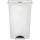Rubbermaid Tret-Abfalleimer Slim Ji m, 68 Liter, weiß (71240036)