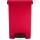 Rubbermaid Tret-Abfalleimer Slim Ji m, 90 Liter, rot (71240041)