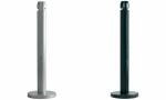 Rubbermaid Standascher Smokers Pol e, rund, schwarz...