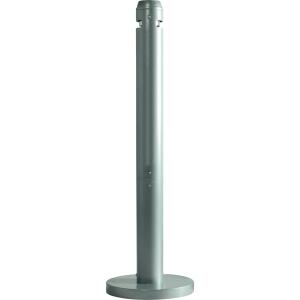 Rubbermaid Standascher Smokers Pol e, rund, silber (71240093)