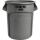 Rubbermaid Container BRUTE 75,7 Lit er, aus PP, grau (71240216)