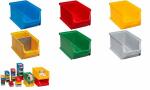 allit Sichtlagerkasten ProfiPlus Bo x 3, aus PP, gelb...