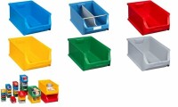 allit Sichtlagerkasten ProfiPlus Bo x 5, aus PP, gelb...