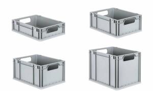 allit Aufbewahrungsbox ProfiPlus Eu roEco O417, grau (71510140)