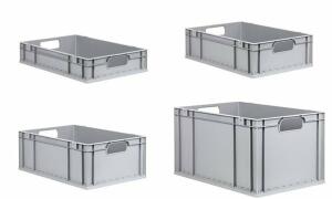 allit Aufbewahrungsbox ProfiPlus Eu roEco O612, grau (71510143)
